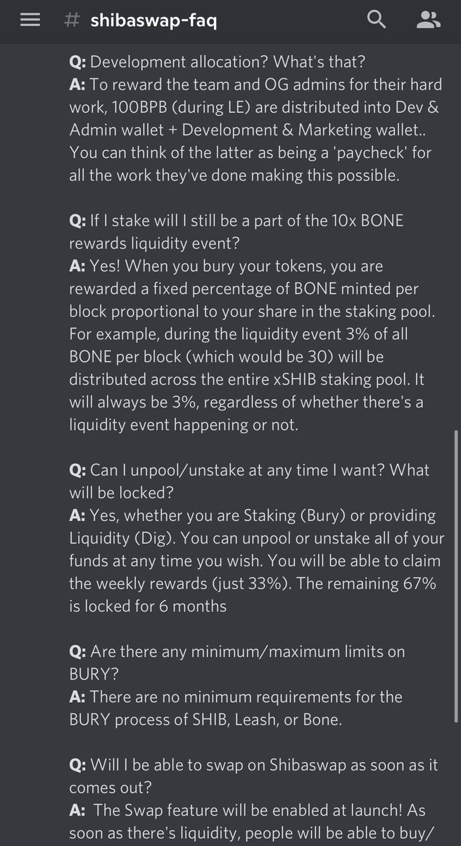 BigPoppaH7's tweet photo. Answers are there for those who take the time to read! #ShibaSwap #SHIBARMY $SHIB 💎🚀 https://t.co/yXMON4v8c2