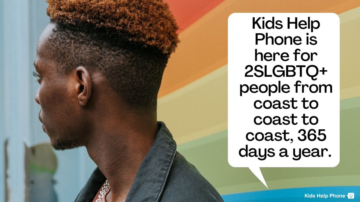 KidsHelpPhone's tweet photo. You matter to us. Our team of crisis responders is here 24/7.

Young people text TALK to 686868 and adults text WELLNESS to 741741.

#LetsTalk #MentalHealthMatters #LiveItOut #RepresentMe https://t.co/EI9CjK8ETh