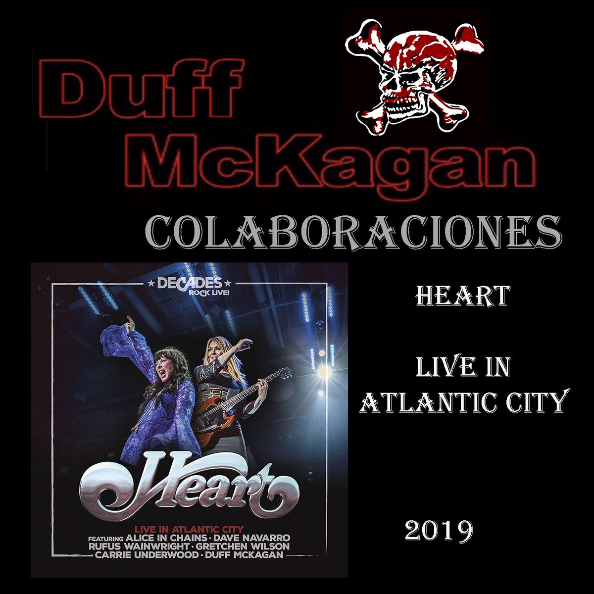 DuffMckaganArg's tweet photo. #duffcollabs HEART – LIVE IN ATLANTIC CITY - 2019
@HEARTofficial
@DuffMcKagan
@AliceInChains
Entrá y mirá 👇
https://t.co/bXP9V0Imdr
#duffmckagan #colaboraciones #duffcollaborations #heart #aliceinchains #duffmckaganargentina #duffmckaganarg https://t.co/w9c7jd2674