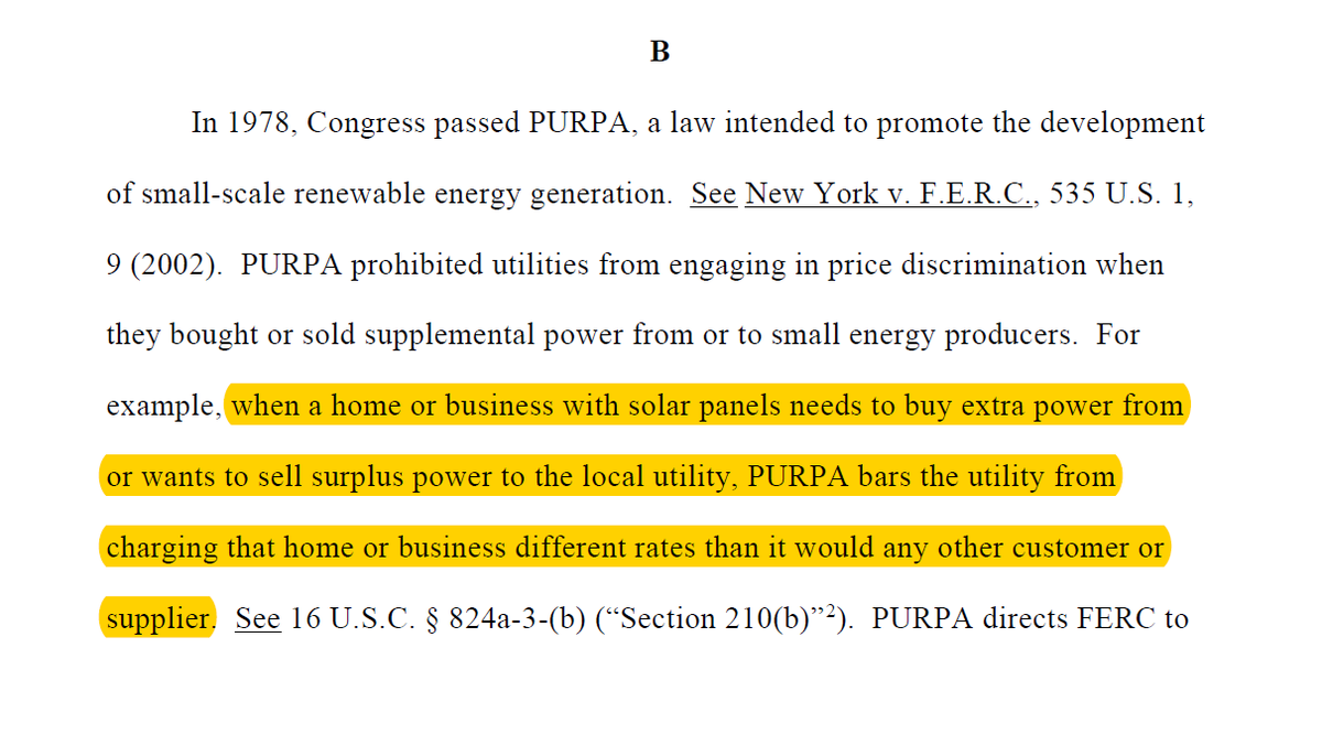 sara_gersen's tweet photo. Breaking: 10th Circuit rules federal courts have jurisdiction over challenge to City of Farmington's discriminatory electric rates for customers w/rooftop solar. Congress tried to stop this sort of abuse of monopoly power in 1978. Now our clients will have their day in court.⚖️ https://t.co/u4IVKNa2tv
