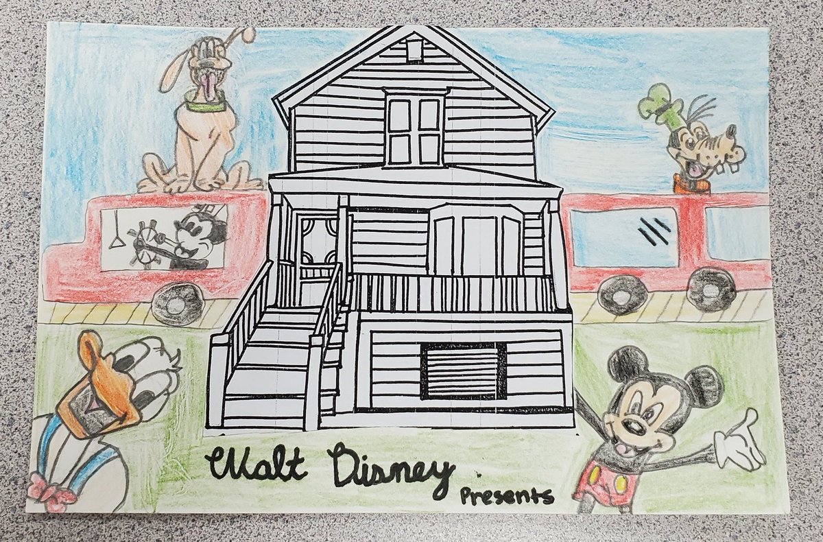 MMPadillaArt's tweet photo. I am in awe of this artist's finished piece, as well as her process. #DisneySpirit #d123summer https://t.co/PIPZ0xcDZP