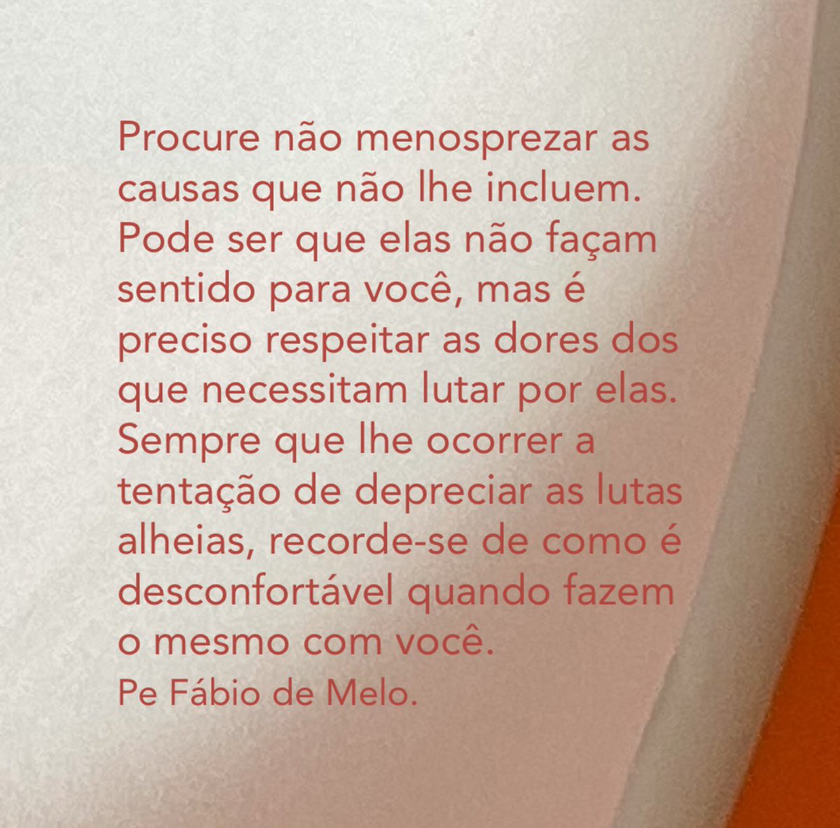 Sobre as causas alheias.
