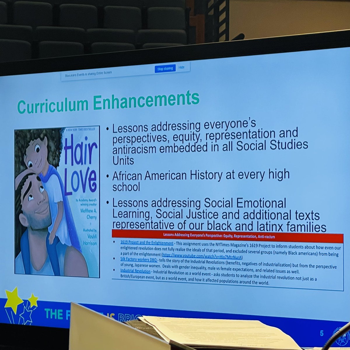 If your child is in a CPS school in the Fall, then he/she/they will learn the truth. 

We are most proud of this.