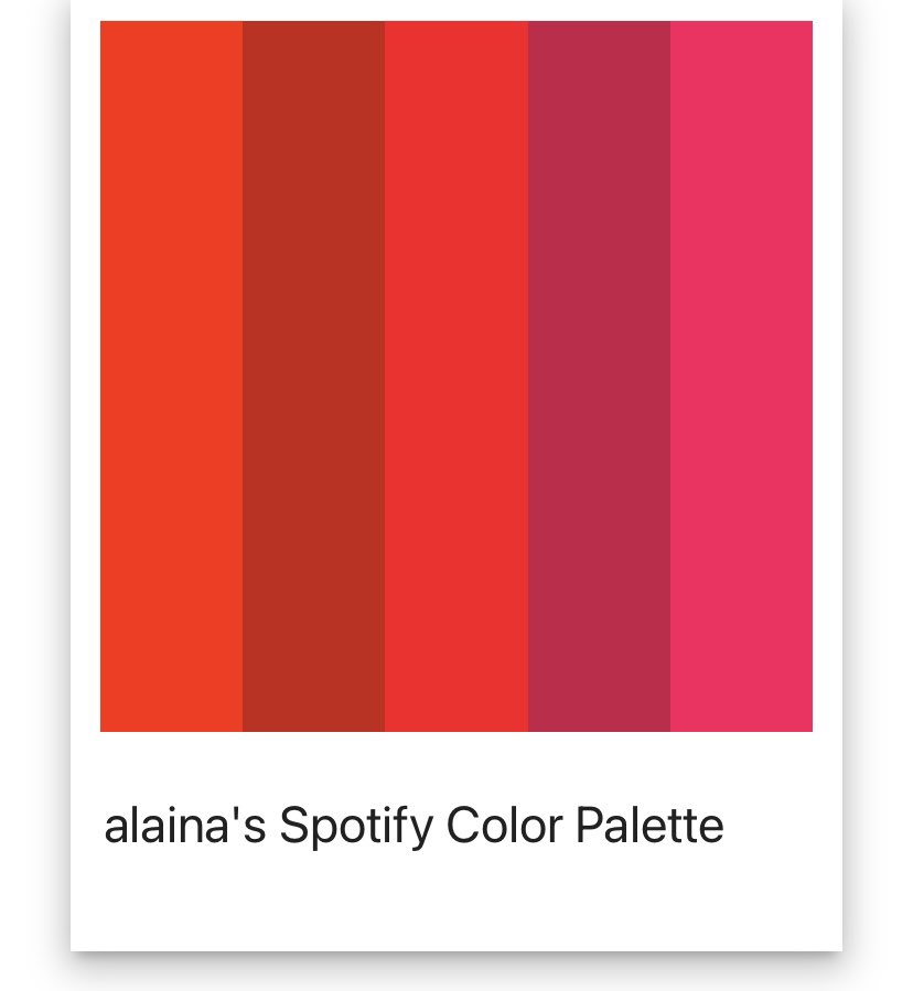Spotify palette