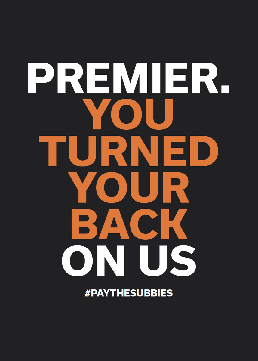 The recent bill passed by Mark McGowan offers absolutely no payment protections to subcontractors! 

Former Subcontractors WA Chair Louise Stewart talks to 6PR's Oliver Peterson about what’s really going on: omny.fm/shows/perth-li… 

fightforsubbies.com.au

#paythesubbies