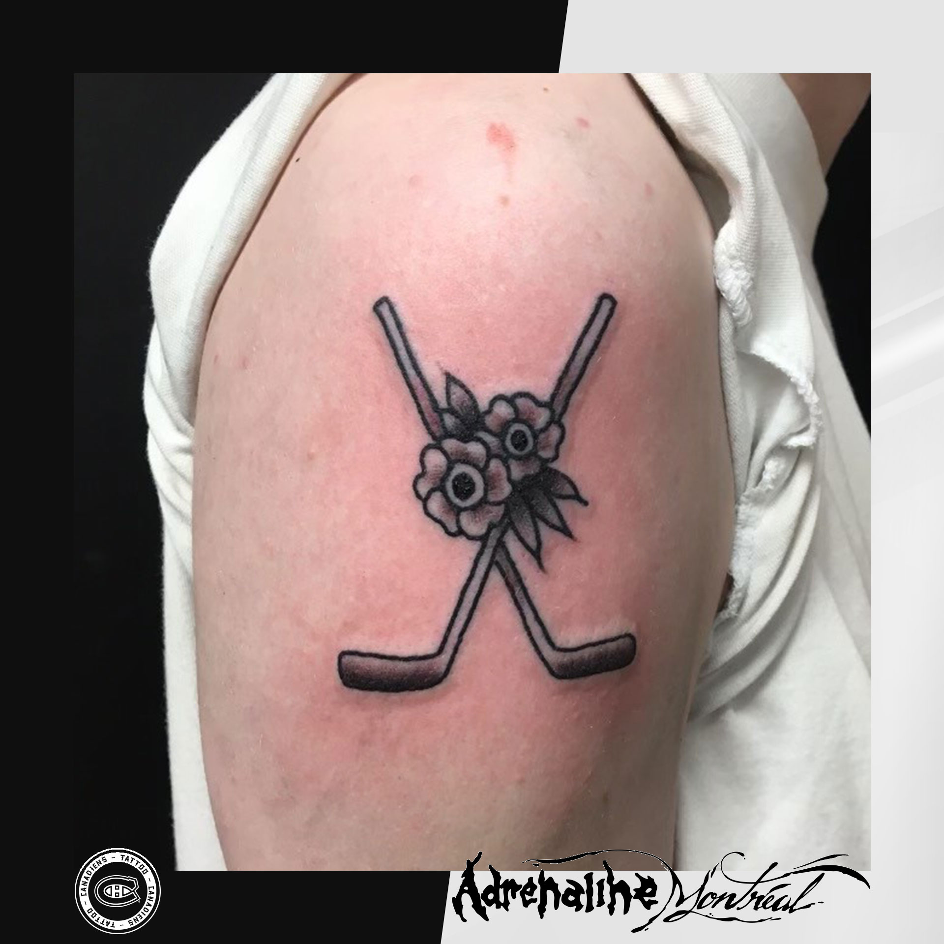 Hockey Stick Tattoos
