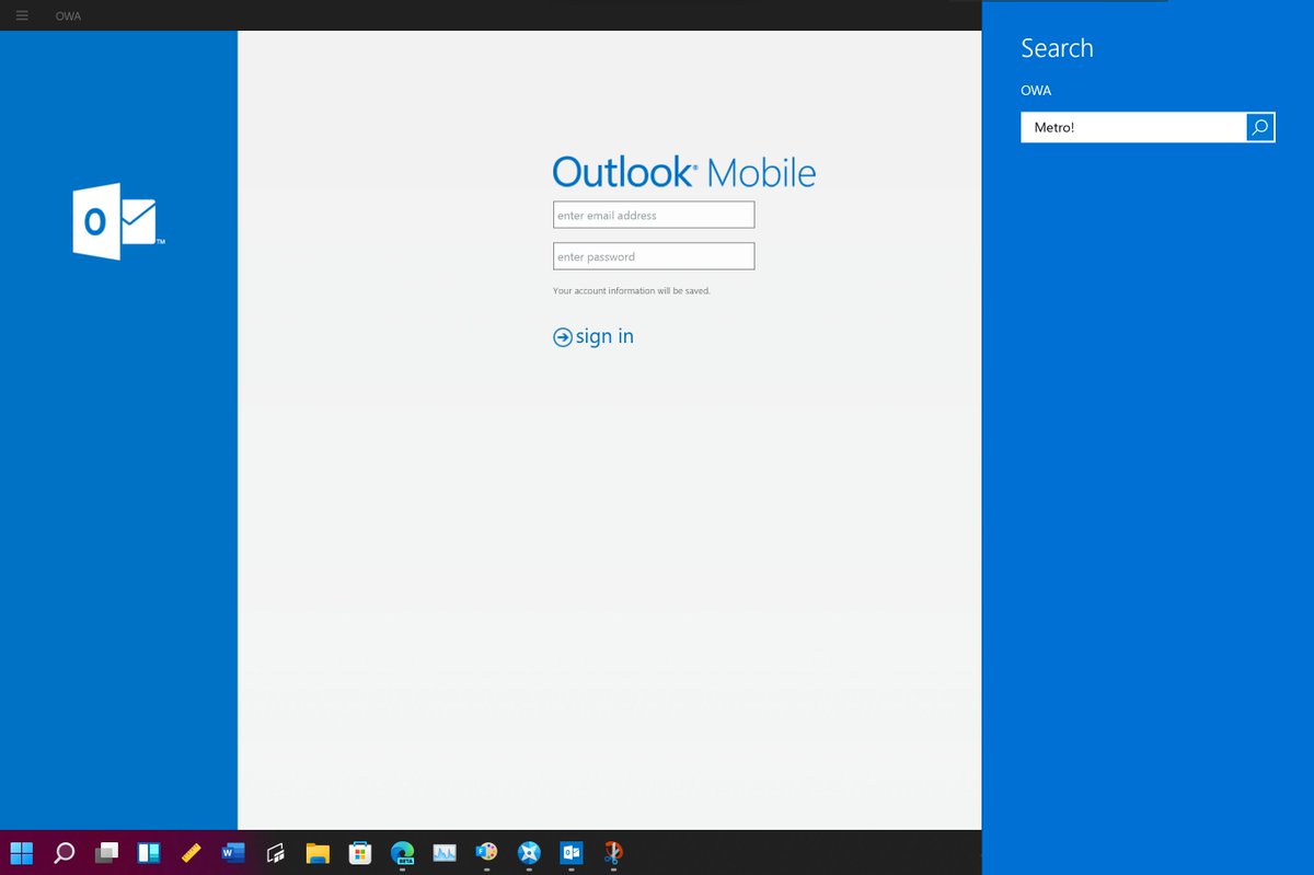 FireCubeStudios's tweet image. Great to see Windows 8 metro design still there in Windows 11
#Windows11 #MetroDesign