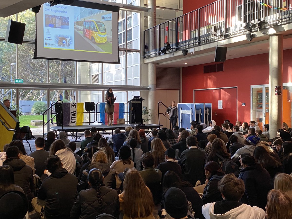 Today is Launch Day for semester 2 Inquiry Project! Professors Giselle Rampersad and Russell Brinkworth are sharing their excitement and motivating our  ⁦<a href="/asms_edu/">ASMS</a>⁩ students to the wonders of research ⁦<a href="/ASMS_Jayne/">Jayne Heath</a>⁩