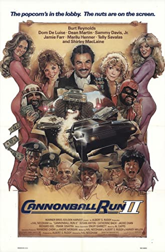 Here is to good luck. May it all be mine.
Cannonball Run II turns 37 today!
#CannonballRunII #moviequotes