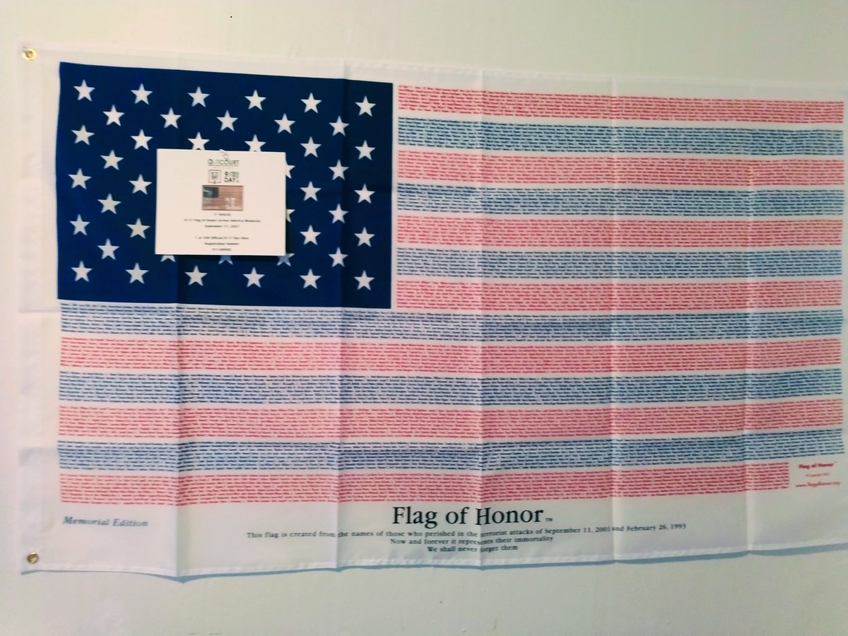 WHAT ? 
9/11 Flag of Honor Across America Memorials take place September 11th, 2021.

WHO ?
100 Communities and Tribes apply to lead this 9/11 Flag of Honor Memorial reading the names of 2,983 Victims.

APPLY as 1 of 100 @ https://www.globalyouthjustice.org/news/9-11-day/

#911Day #911Memorial #911Museum 