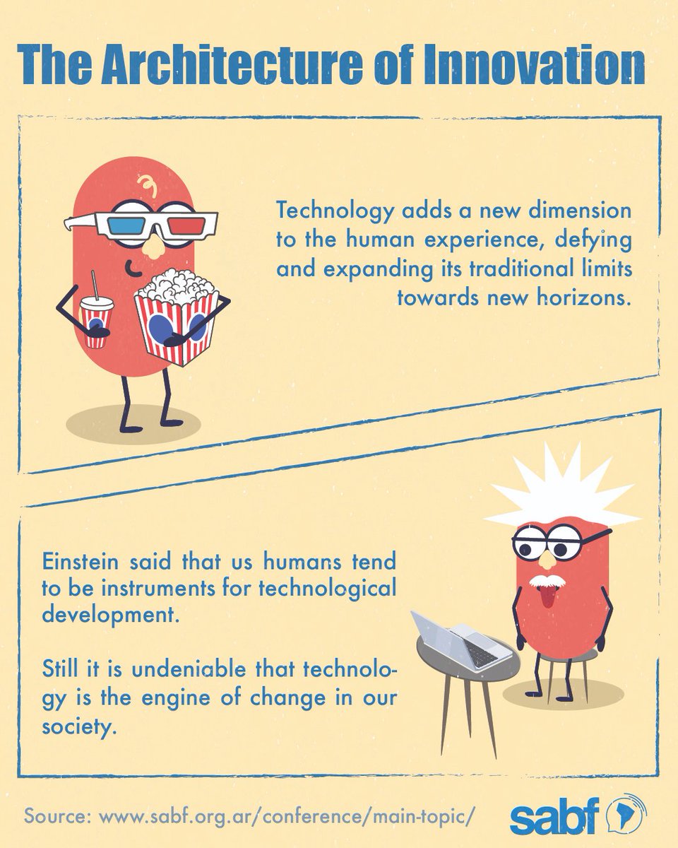 ❓Do you agree with Albert Einstein? Do you believe that technological growth is unstoppable?
⭐ If you want to know more about this year’s topics, visit sabf.org.ar