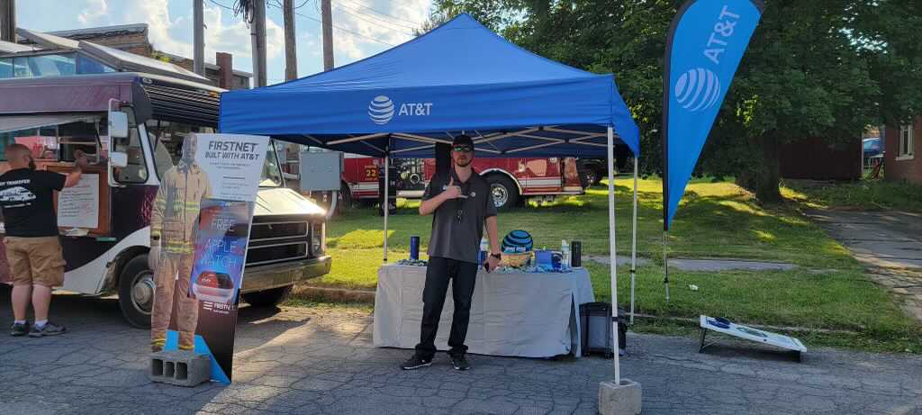 Atherton (State College) at the Osceola Mills Fireman's Fesitival! ⁦@BrianWest_OHPA⁩