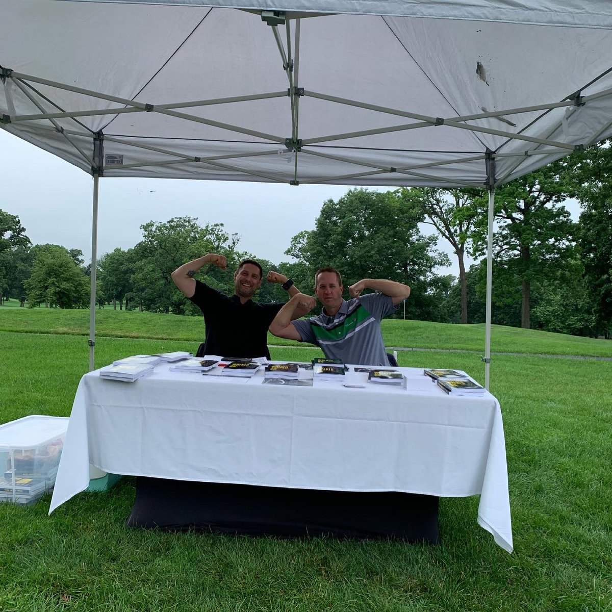 MrCebrzynskiNV's tweet photo. Honored to be at the Kerry Wood Celebrity Golf Invitational today.  I was  supporting my good friend Brian Kent with his new book #walkedon.  Check out https://t.co/jaIyJH8E4t for his bio. Thanks @KerryWood for a great day! https://t.co/Q11oSfWUkg