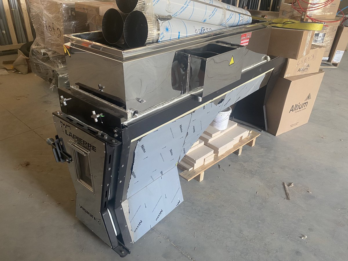 Couple of evaporators showed up ready for customer pick up today! Nothing like being early for the season!