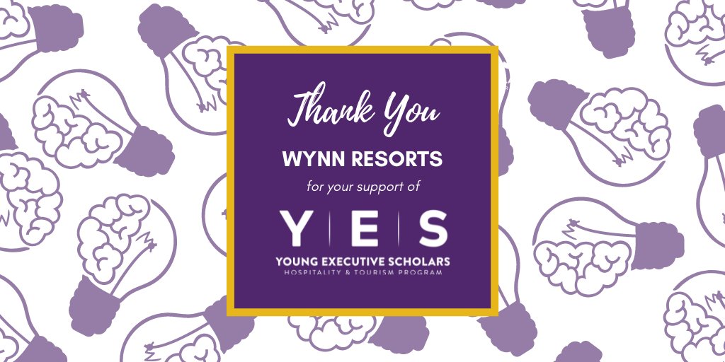 UNLVigi's tweet photo. & last but CERTAINLY not least, a huge thank you to @WynnLasVegas for underwriting the entire YES program & for being a supporter since the very beginning. #YoungExecs https://t.co/VlHs6bAd45