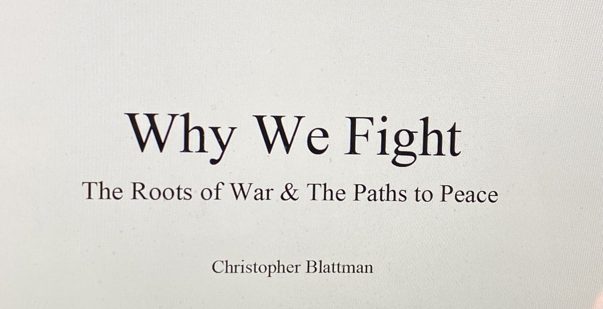 Chris Blattman tweet media
