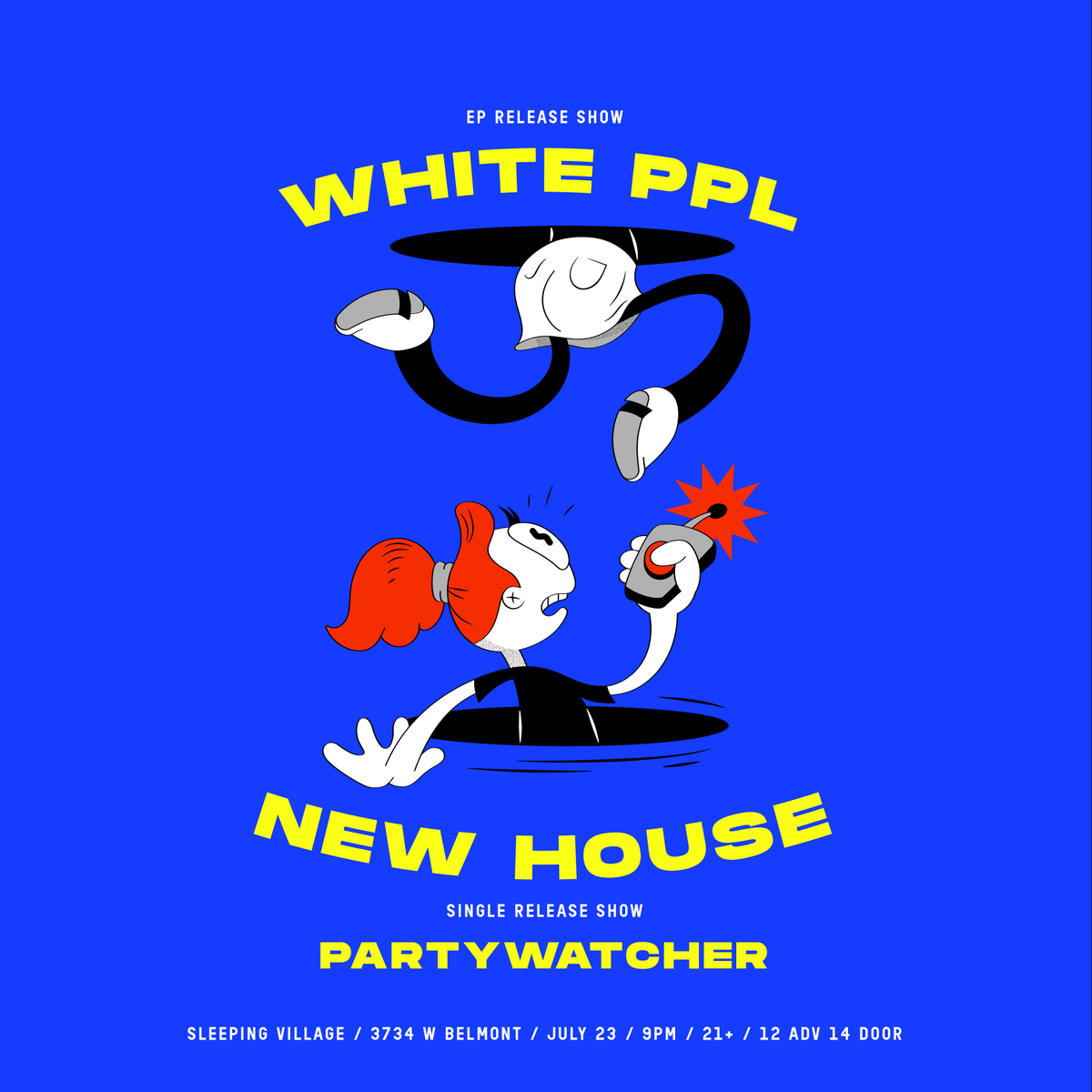 whitepplchi's tweet photo. we quietly put out our debut ep in the midst of quarantine last year. while we got some kind reviews, it was a bummer not being able to celebrate the release with a tour or show.

over a year later, and we ready to celebrate. hope u can join us.

https://t.co/THt3icZx0u https://t.co/dOqXtXhAgy