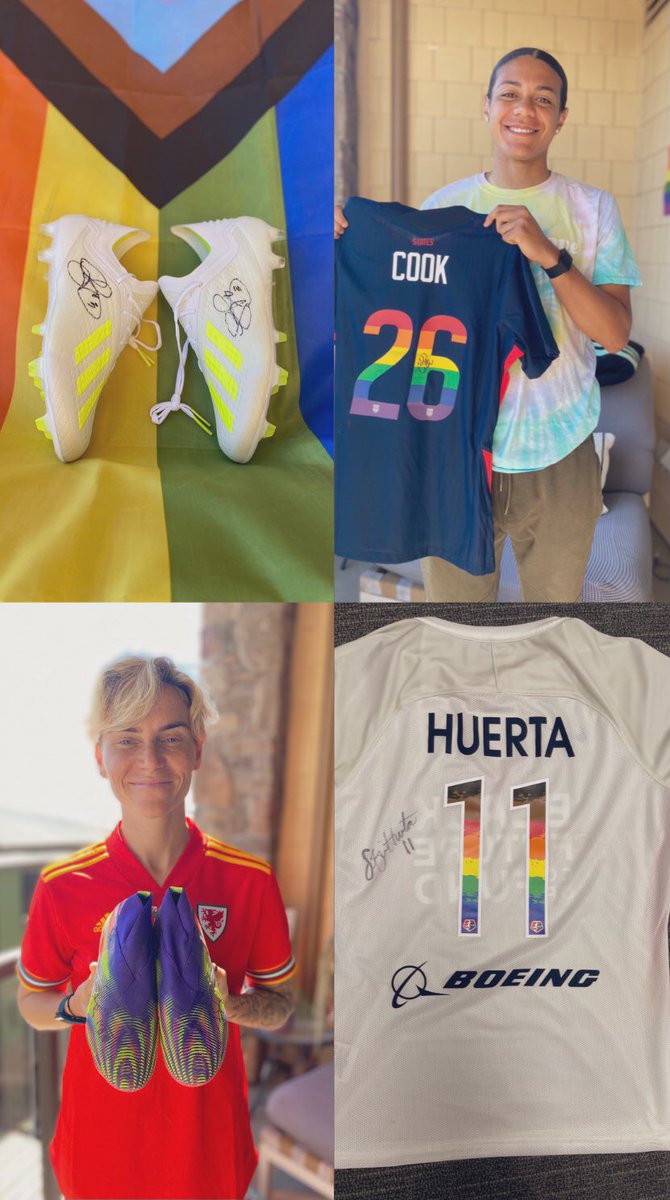 Contrib (@contribinc) on Twitter photo Celebrating and supporting <a href="/AthleteAlly/">Athlete Ally</a> with one of a kind gear direct from your favs! #Pride2021
<a href="/laurenkb31/">Lauren Barnes</a> <a href="/_alana_cook/">Alana Cook</a> <a href="/schuerta/">Sofia Huerta</a> <a href="/JessFishlock/">Jessica Fishlock MBE</a>
Head to contrib.org to bid!
<a href="/orderofthereign/">Order of the Reign</a> <a href="/RoyalGuard_SG/">Royal Guard</a> <a href="/justwsports/">Just Women’s Sports</a> <a href="/OnHerTurf/">On Her Turf</a> Celebrating and supporting <a href="/AthleteAlly/">Athlete Ally</a> with one of a kind gear direct from your favs! #Pride2021
<a href="/laurenkb31/">Lauren Barnes</a> <a href="/_alana_cook/">Alana Cook</a> <a href="/schuerta/">Sofia Huerta</a> <a href="/JessFishlock/">Jessica Fishlock MBE</a>
Head to contrib.org to bid!
<a href="/orderofthereign/">Order of the Reign</a> <a href="/RoyalGuard_SG/">Royal Guard</a> <a href="/justwsports/">Just Women’s Sports</a> <a href="/OnHerTurf/">On Her Turf</a>