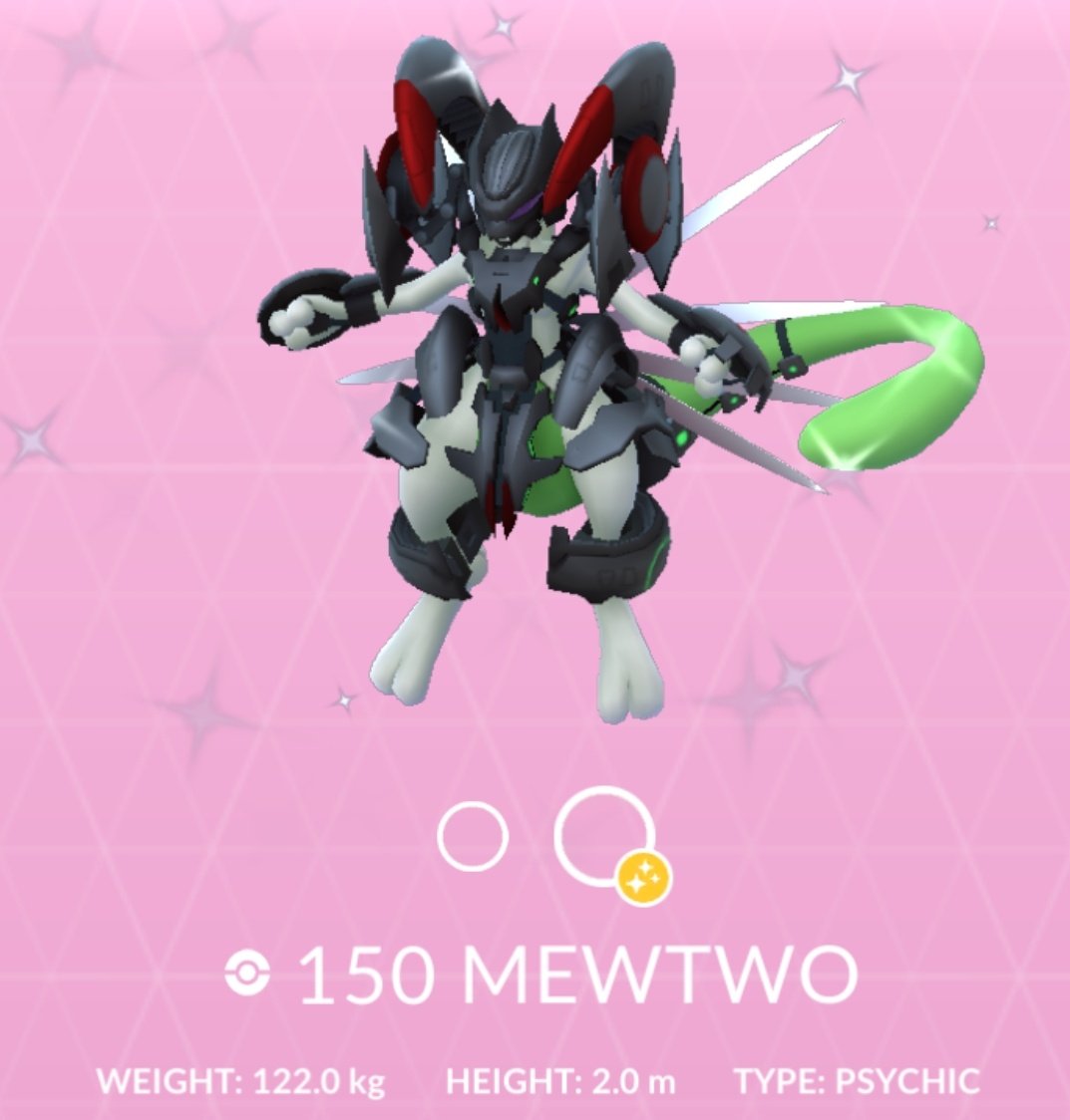 Poke AK on X: Shiny Armored Mewtwo  / X