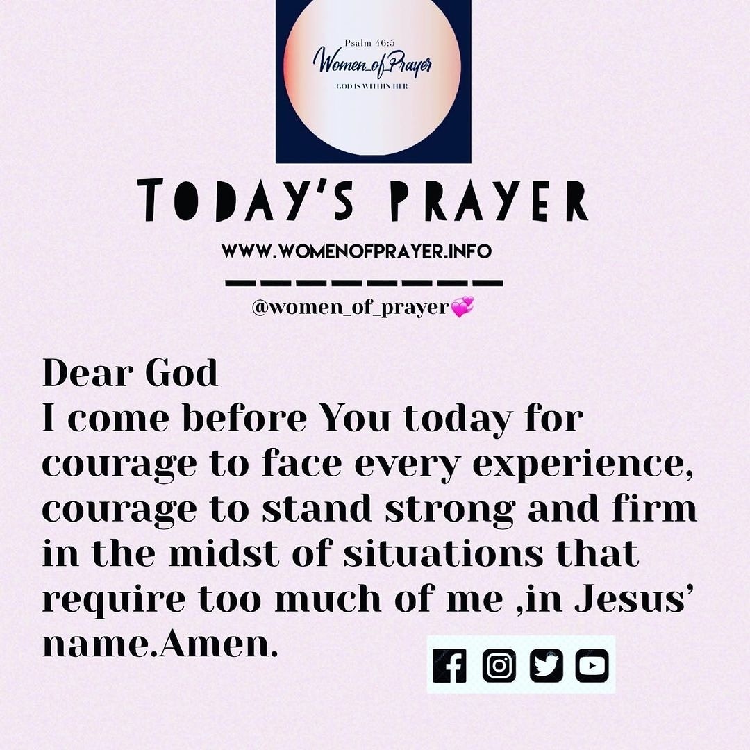 #Repost @women_of_prayer
...
Amen.

#prayer #pray #prayers #prayers🙏 #praying #prayedup #prayfortheworld #praycontinually #prayinthespirit #holyspirit  #jesus #god #choosejesus #prayerwarrior #prayingwoman #womanofgod