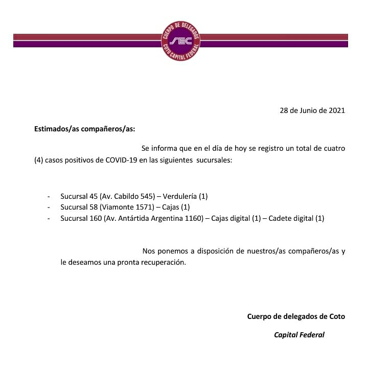 Cuerpo Delegados Coto (@delegadoscoto) on Twitter photo 