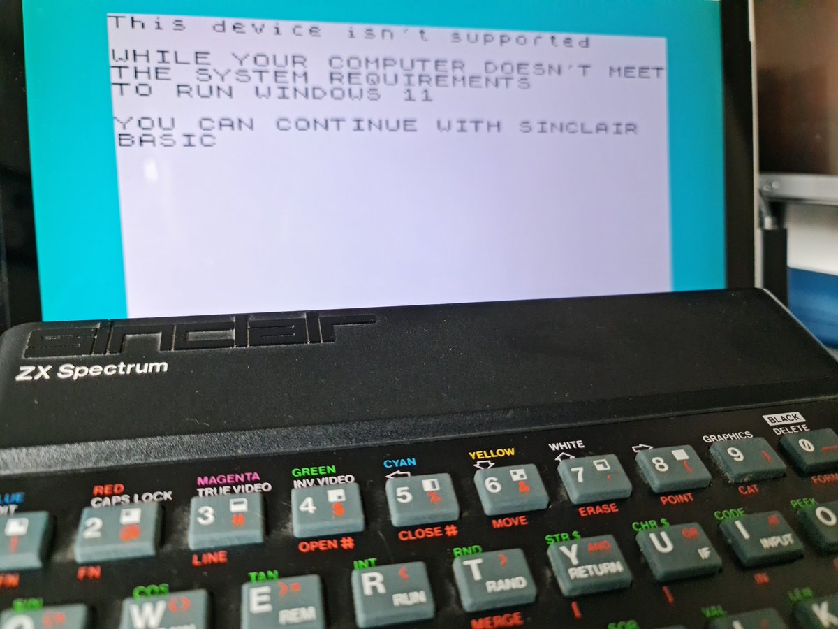 some color on keyboard