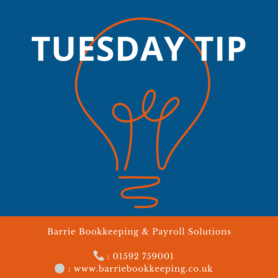 Our #toptip this Tuesday is to consider going #paperless! As a business, you legally need to keep your records for 6 years. However, these don’t need to be physical copies - they can be saved on an appropriate storage system/accounting software &amp; the paper copies can be shredded.
