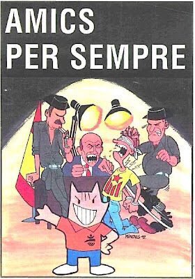 joan_vdg's tweet photo. #Taldiacomavui de 1992 iniciava l’operació Garzón contra l’independentisme català 

Amb les primeres 7 detencions començava la ràtzia que pretenia evitar la incidència del moviment als Jocs Olímpics.

En total foren detingudes 45 persones, 17 de les quals patiren brutals tortures https://t.co/trZmDswEQR