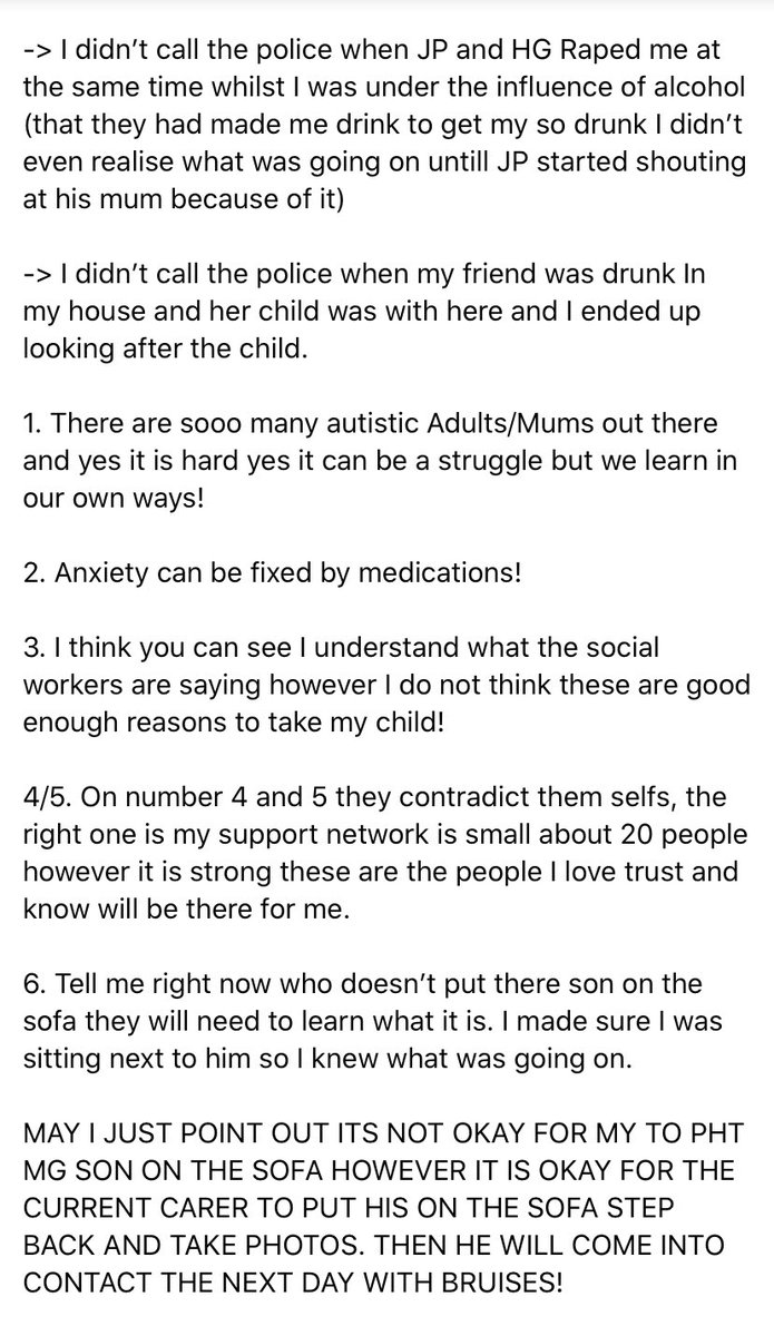 Part 3 RETWEET #justiceformissyandalfie #JusticeMatters #autisticmum