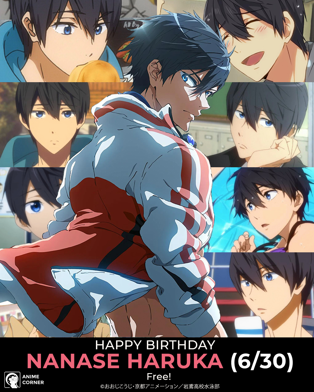 Uzivatel Anime Corner Na Twitteru Happy Birthday To Our Handsome Freestyle Swimming Boy Nanase Haruka Anime Free Cv Nobunaga Shimazaki T Co 4ewnpaevrf Twitter