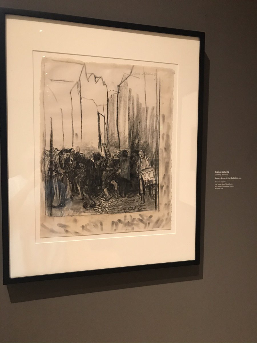 seeing these Kāthe Kollwitz pieces irl had me close to tears 