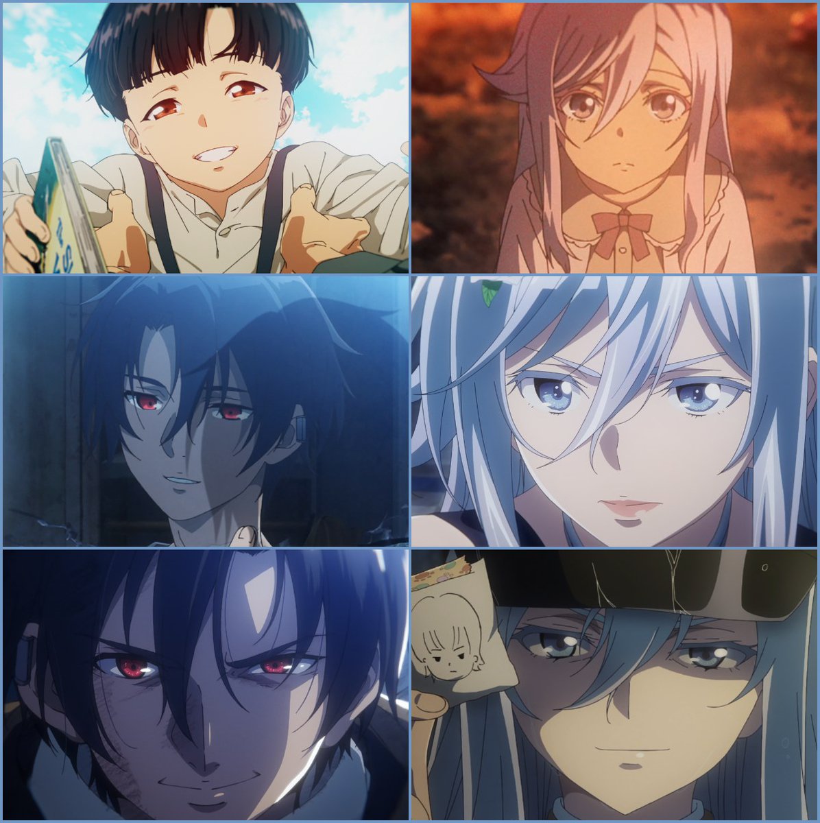 Lena and Shin: from cute to beautiful and badass 💙 [86 EIGHTY-SIX]