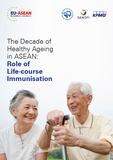 EU_AseanBC's tweet photo. Excited to share the launch of our #HealthyAgeing report that unveils healthy ageing barriers in SE Asia, calling for an urgent and greater focus on the implementation of #lifecourseimmunisation. Download a copy of the report here: https://t.co/eUiS4RPwkv
@sanofi @KPMGSingapore https://t.co/vJvN6eOn1v