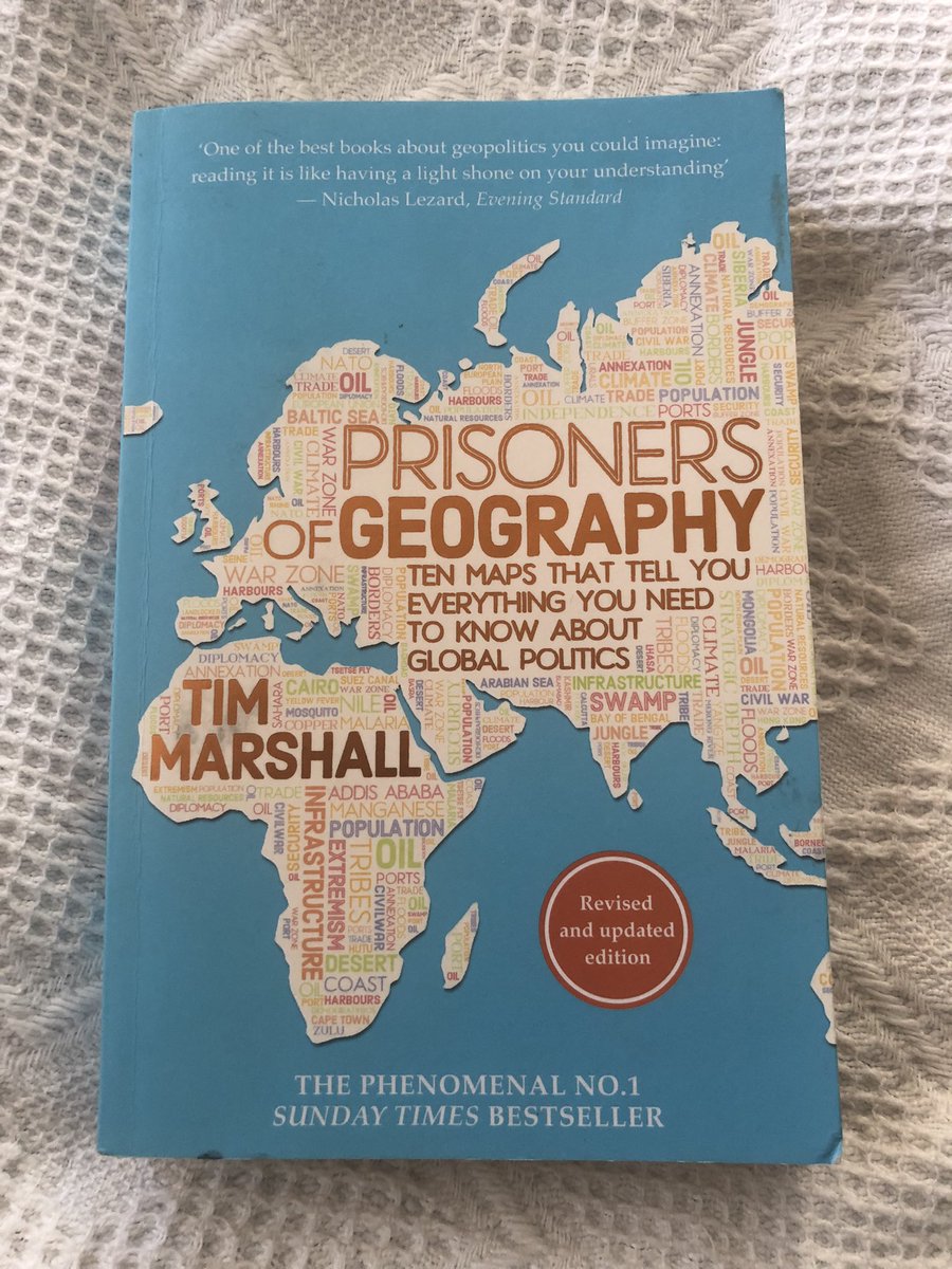 DomBurbidge's tweet photo. 30th book of 2021 #1book1week 
@Itwitius #prisonersofgeography https://t.co/xzGVxFrMcW