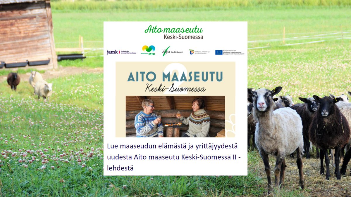 Kesäkuun Aito maaseutu Keski-Suomessa -uutiskirje on julkaistu. Asiaa mm. #amazingkeskisuomi -kesäkilpailusta ja Aito maaseutu Keski-Suomessa II -lehdestä. Lue uutiskirje: bit.ly/aitomaaseutu06… 

Seuraavan kerran uutiskirje ilmestyy elokuussa. Aurinkoisia lukuhetkiä!🌞