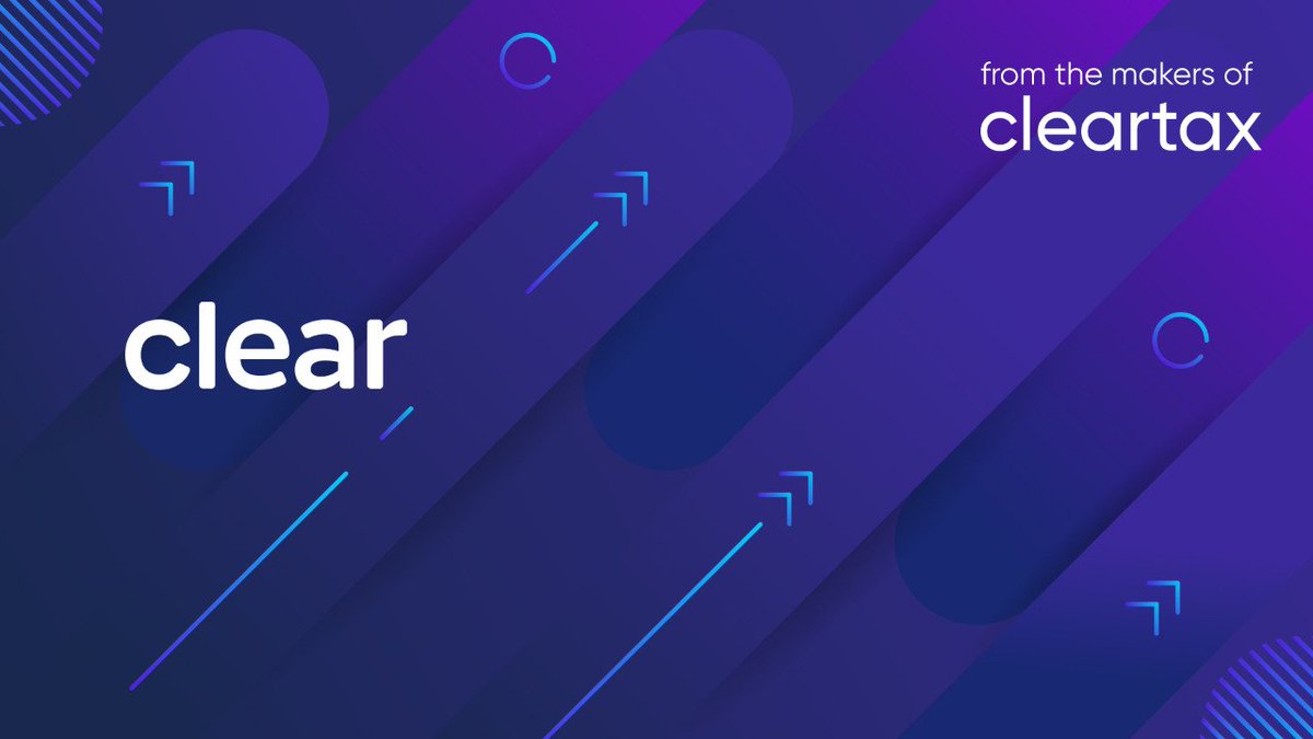 rohit_1703's tweet image. Cleartax is now 'CLEAR' &amp;amp; we are going beyond taxes now.

Simplified financial lives has always been our goal and proud to be a part of that goal. Serving India since 2011.

@ClearfromCT

#BuildingClear #ClearfromClearTax
#SimplifiedFinancialLives  #FinancialFreedom