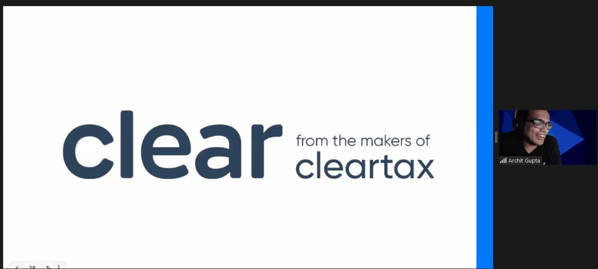 rohit_1703's tweet image. Cleartax is now 'CLEAR' &amp;amp; we are going beyond taxes now.

Simplified financial lives has always been our goal and proud to be a part of that goal. Serving India since 2011.

@ClearfromCT

#BuildingClear #ClearfromClearTax
#SimplifiedFinancialLives  #FinancialFreedom