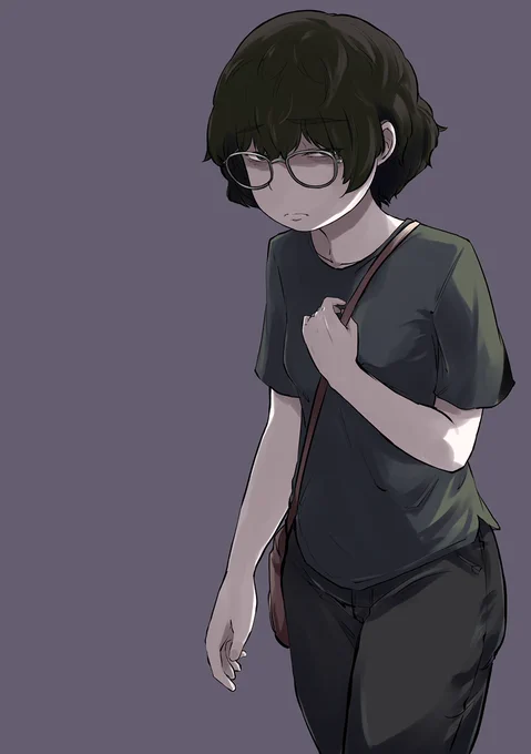 すっごい目で見てくる子 