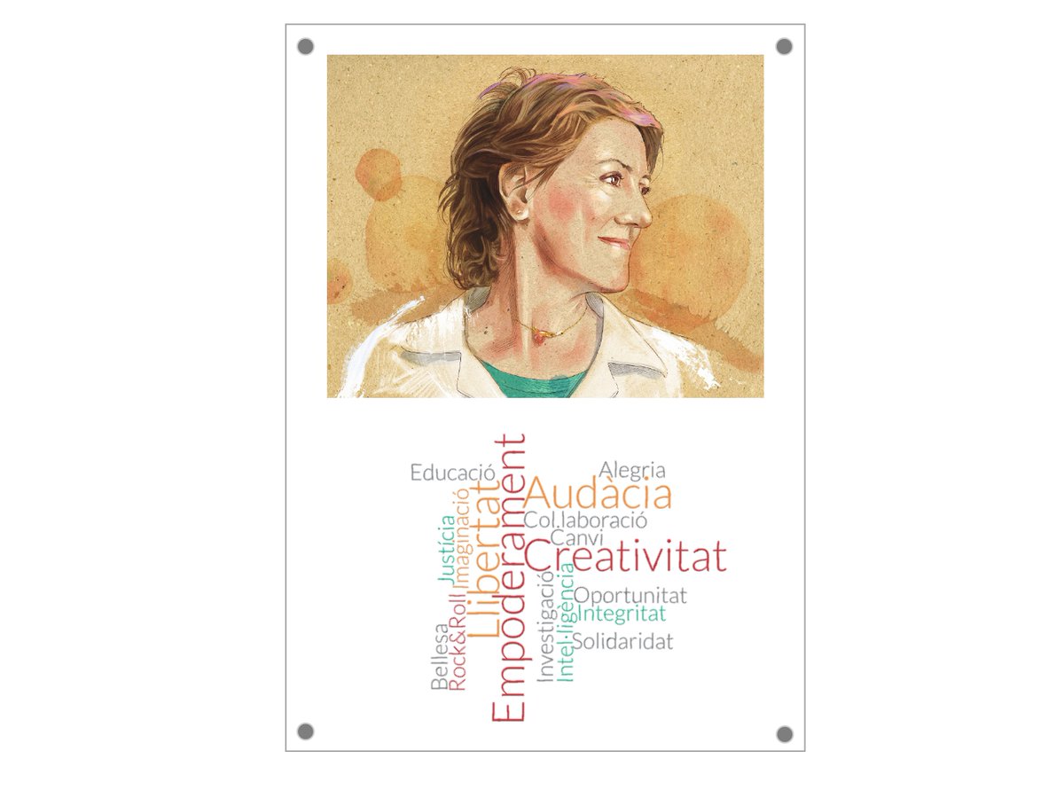 INC_UAB's tweet photo. Avui fa un any ens deixava la nostra companya i amiga, la Dra. Caty Casas. La recordem, a ella i als seus valors💜👩‍🔬
(Il·lustració de Sebastià Martí i disseny de la Dra. @elenagalea1) https://t.co/FHnDqDVceV