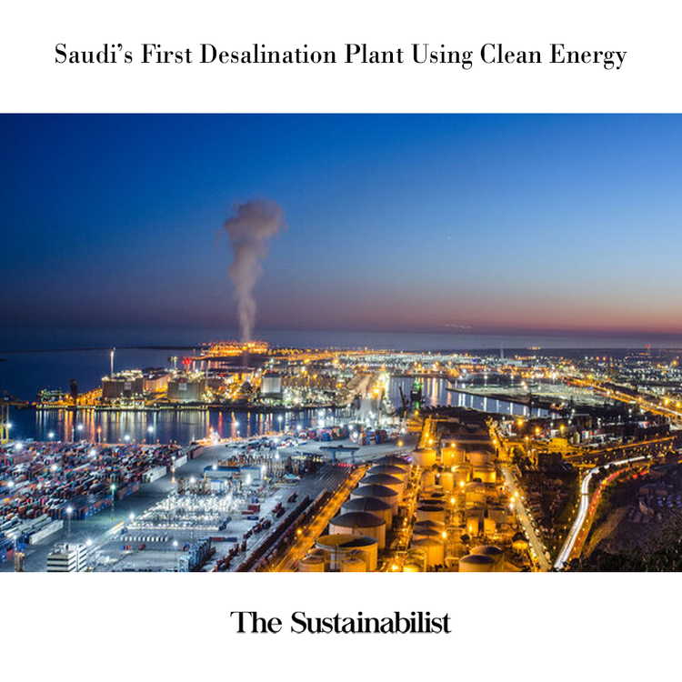 GE wins deal to build turnkey substation for first desalination plant using clean energy in Saudi Arabia

Read the full story at ow.ly/fpOg50FkztS