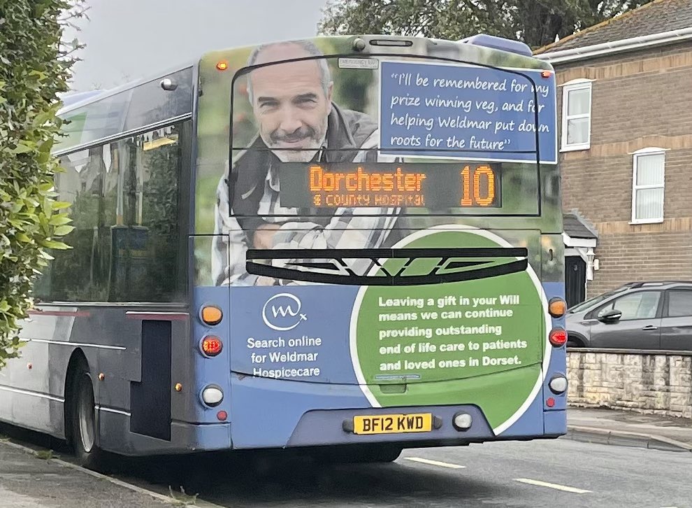 WeldmarMatt's tweet photo. Followed this bus this morning, reminding me of the importance of gifts in Wills for @Weldmar. These thoughtful and significant gifts fund the care for one in every three patients supported by Weldmar every year. 

A gift as small as 1% of your estate does make all the difference https://t.co/nbpd2jfmzJ
