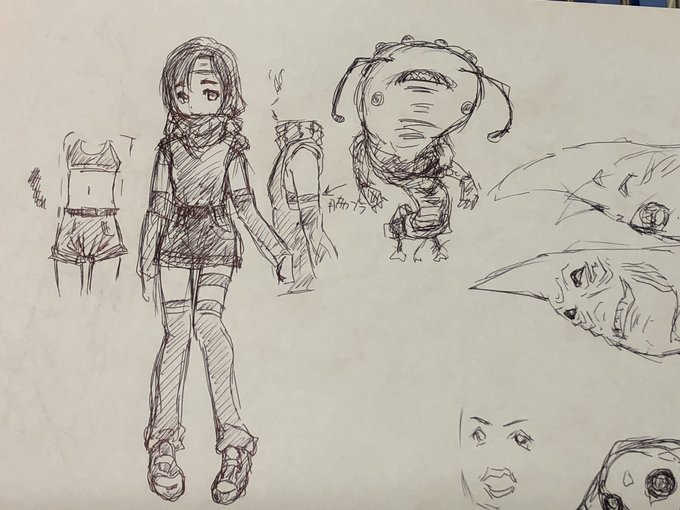 今日の落描きinクリーンルーム
莉央の新衣装が思いのほか可愛く描けて、俺の股間にとてもよろしい 