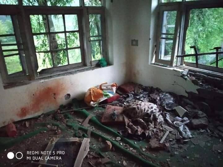 Manahyl_tk's tweet photo. Aftermath of yesterday’s military operation in Malhoora Parimpora Srinagar #Kashmir. https://t.co/eIh8oOWEl1