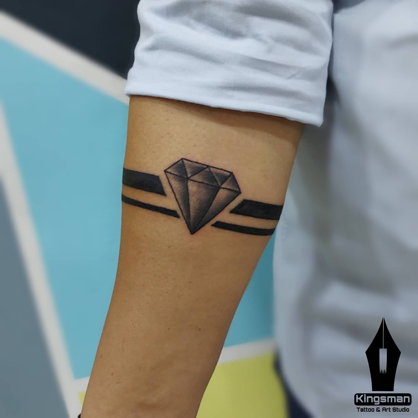 Buy Diamond Tattoo Small Diamond Tattoos Outline, Simple, Design Tattoo  Flash Digital Download Online in India - Etsy