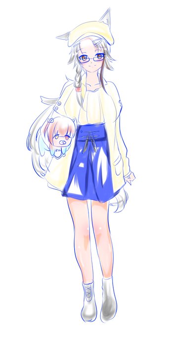 #大神ミオ新衣装

付属品としてホロベイビー付けてほしさあります 