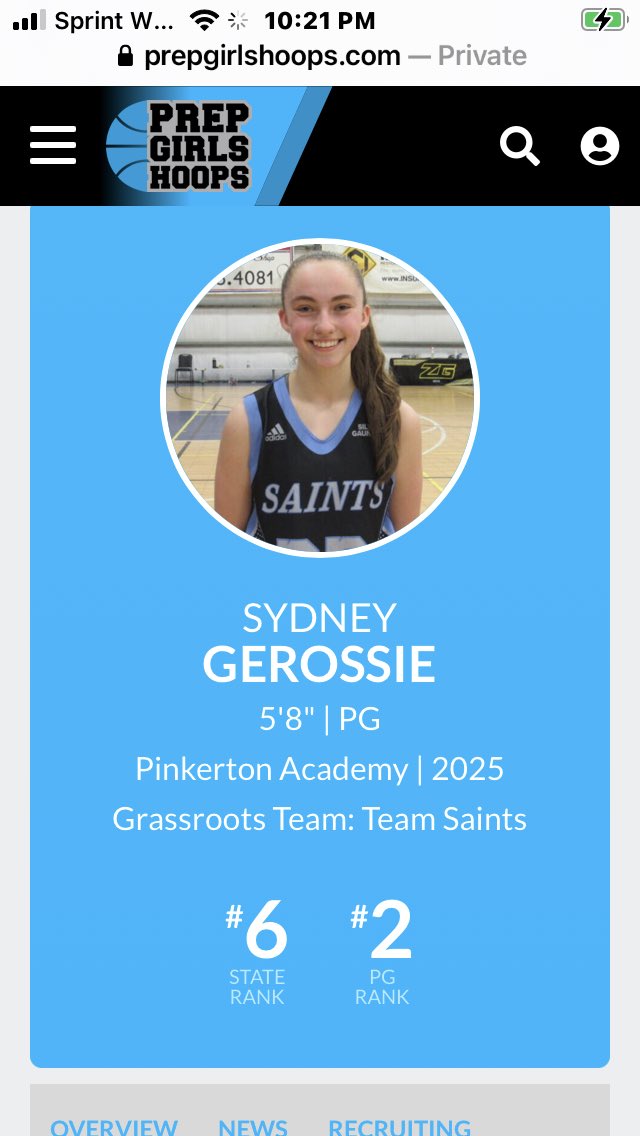 jgdad33's tweet photo. Great job @syd33g
Class of 2025
#6 in New England and #2 point guard overall.
#liveinthegym
#Saintslife https://t.co/0RZ8ZpZYcL