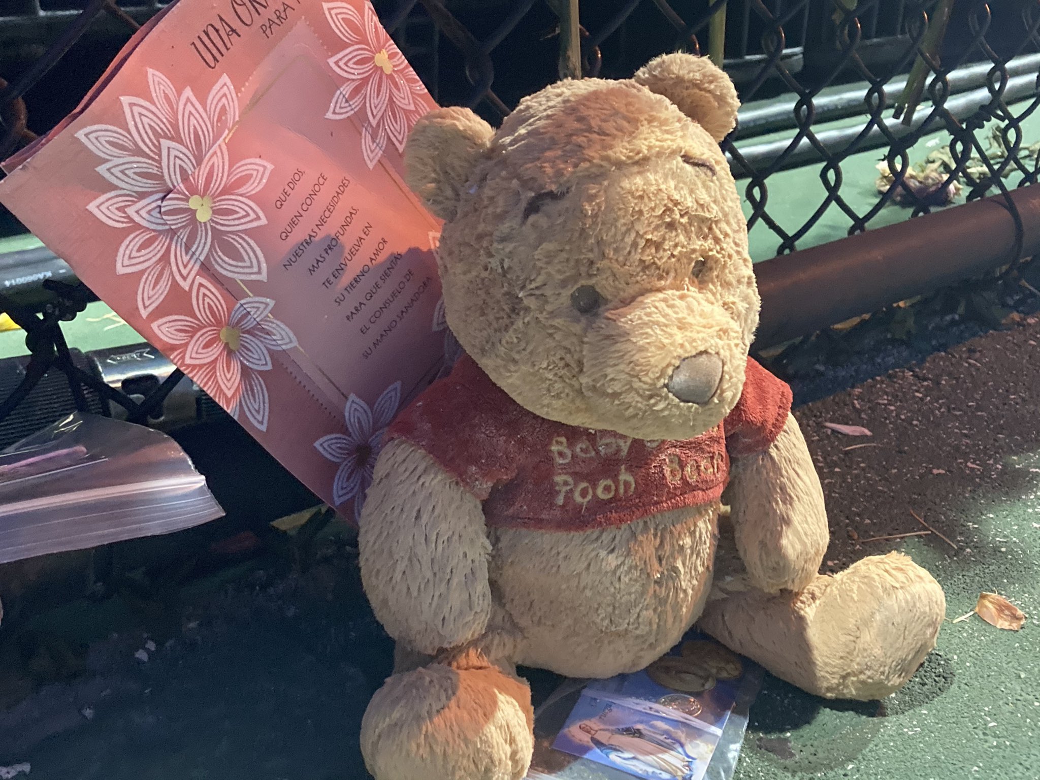 Mel When I Saw Winnie The Pooh I Lost It As I Know A Baby Will Never Hold Him Again Surfsidecollapse Condocollapse Florida Miamibeach Miamibuildingcollapse Surfsidebuildingcollapse Champlaintowers Champlaintowerssouth