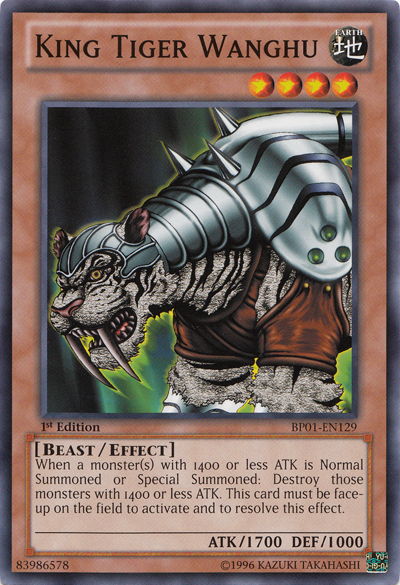 Slifer the Sky Dragon? Sorry, I only know it by it's real name: Big Chungus  King Tiger Wanghu