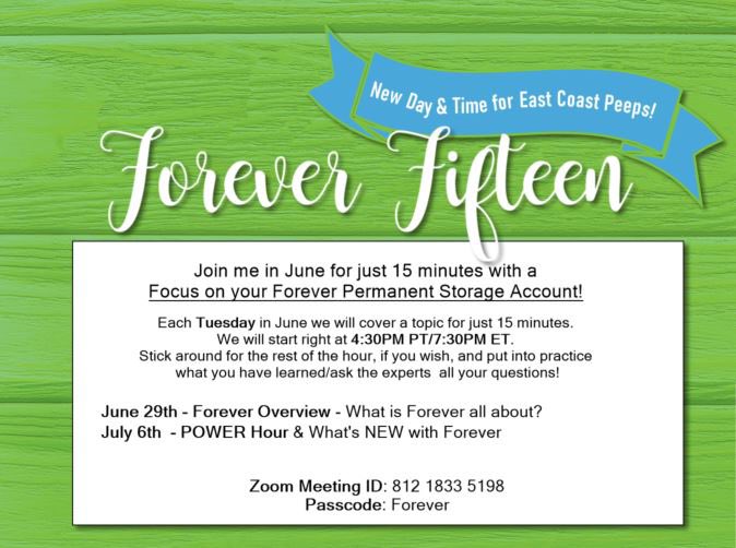 Come find out about         Forever. com the only permanent iCloud storage that you own not rent!