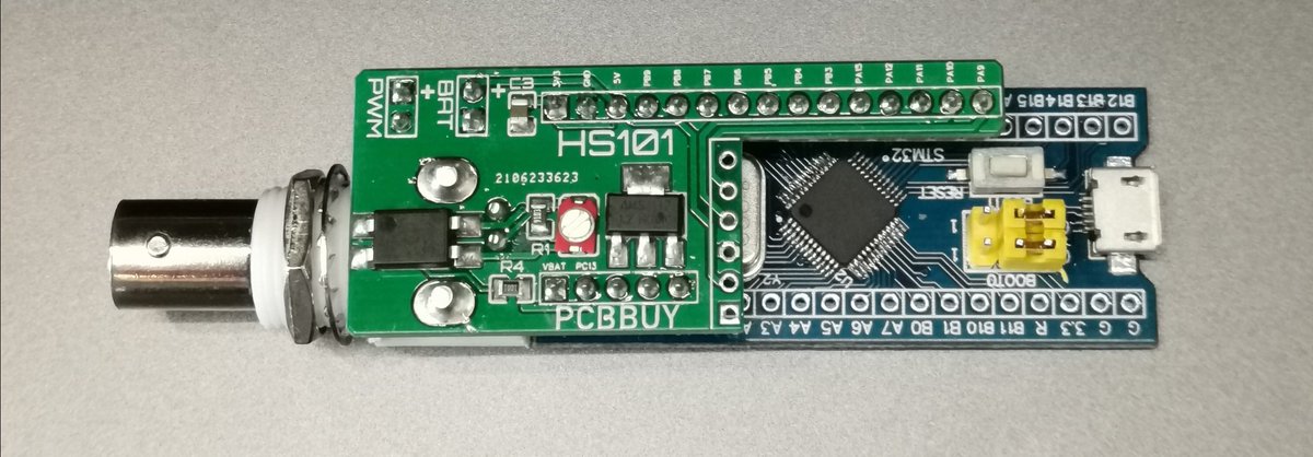 MartinLoren8's tweet photo. HS101 Pro Oscilloscope PCB V1.2 now available! Sponsored by PCBBuy! #HScope #Android #Oscilloscope #diy #STM32 https://t.co/UaeYrYjm82 https://t.co/5gh1PpmMEm